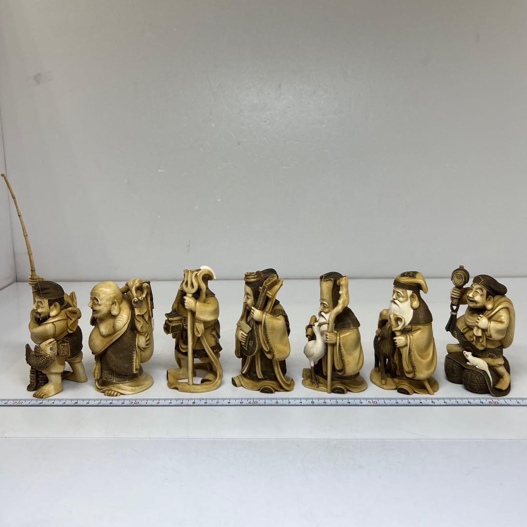 くもりちゃん専用極上和彫峰山七福神 ケース付 1485g 東キ7-1213☆2F