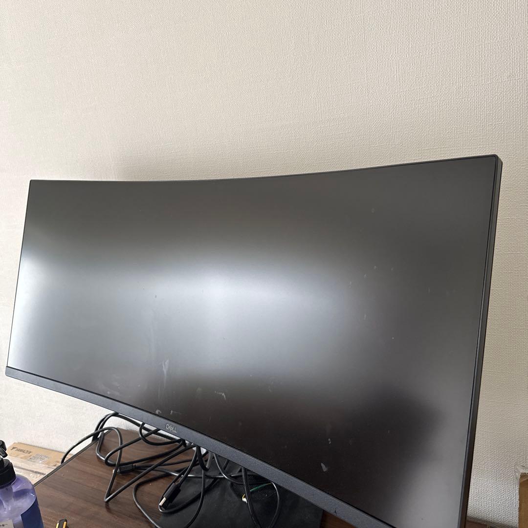 【手渡しのみ】Dell S3422DWG 34インチ湾曲 ウルトラワイドモニター