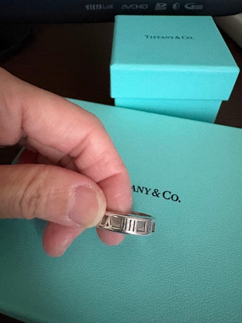 Tiffany シルバー アトラスリング