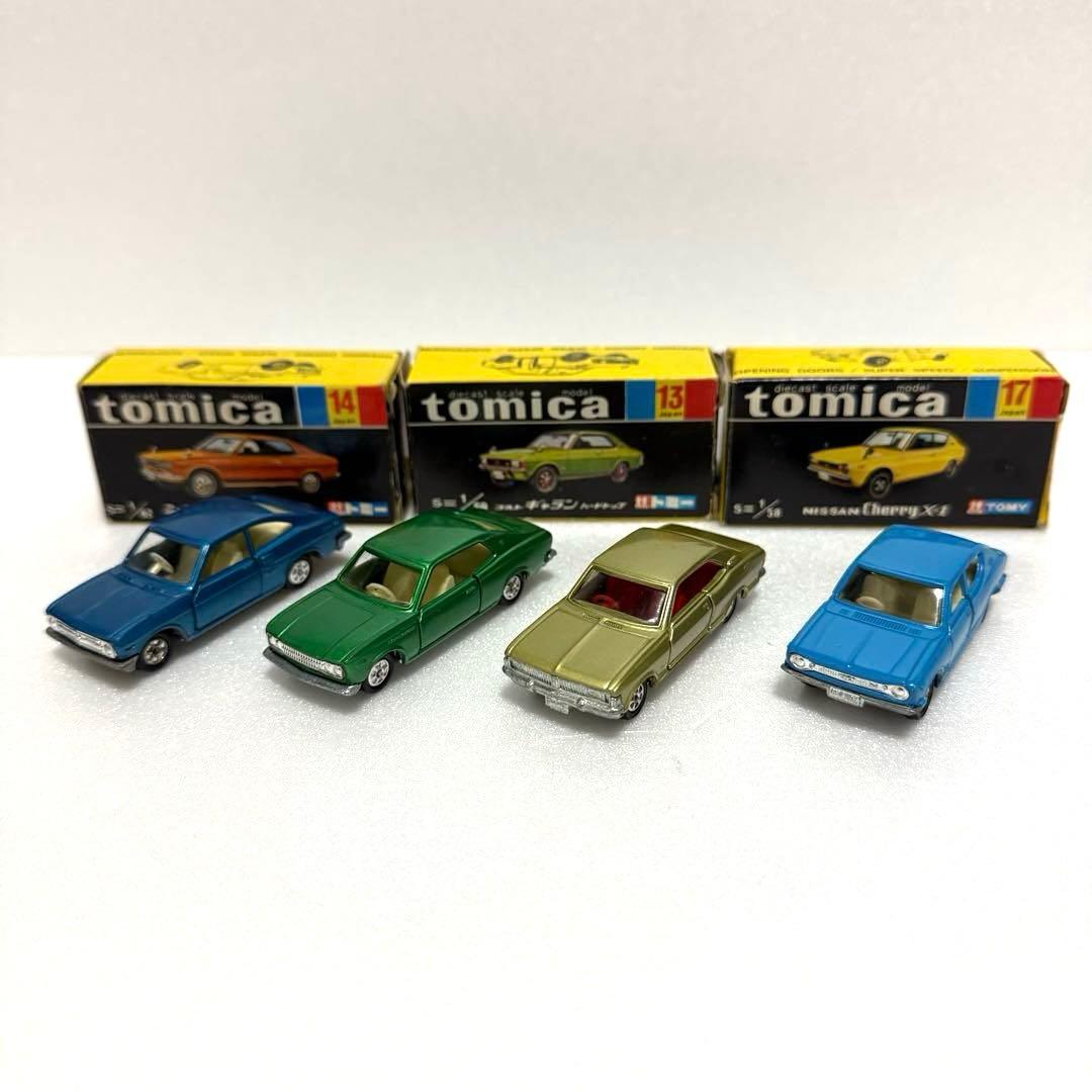 トミカ日本製 日本車シリーズ コルトギャラン　1F 1Eホイール 4台