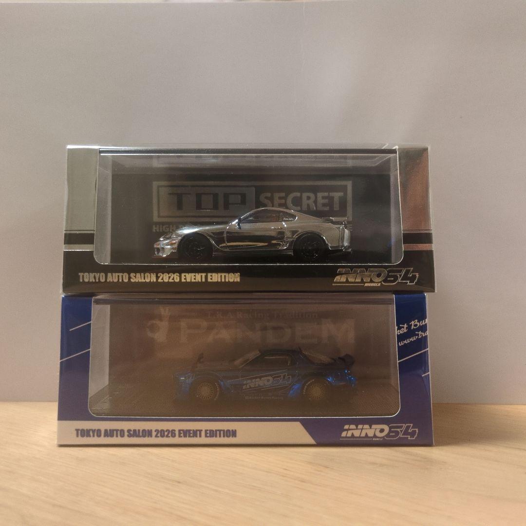 オートサロン2026 inno64 2台セット　トップシークレット　minigt