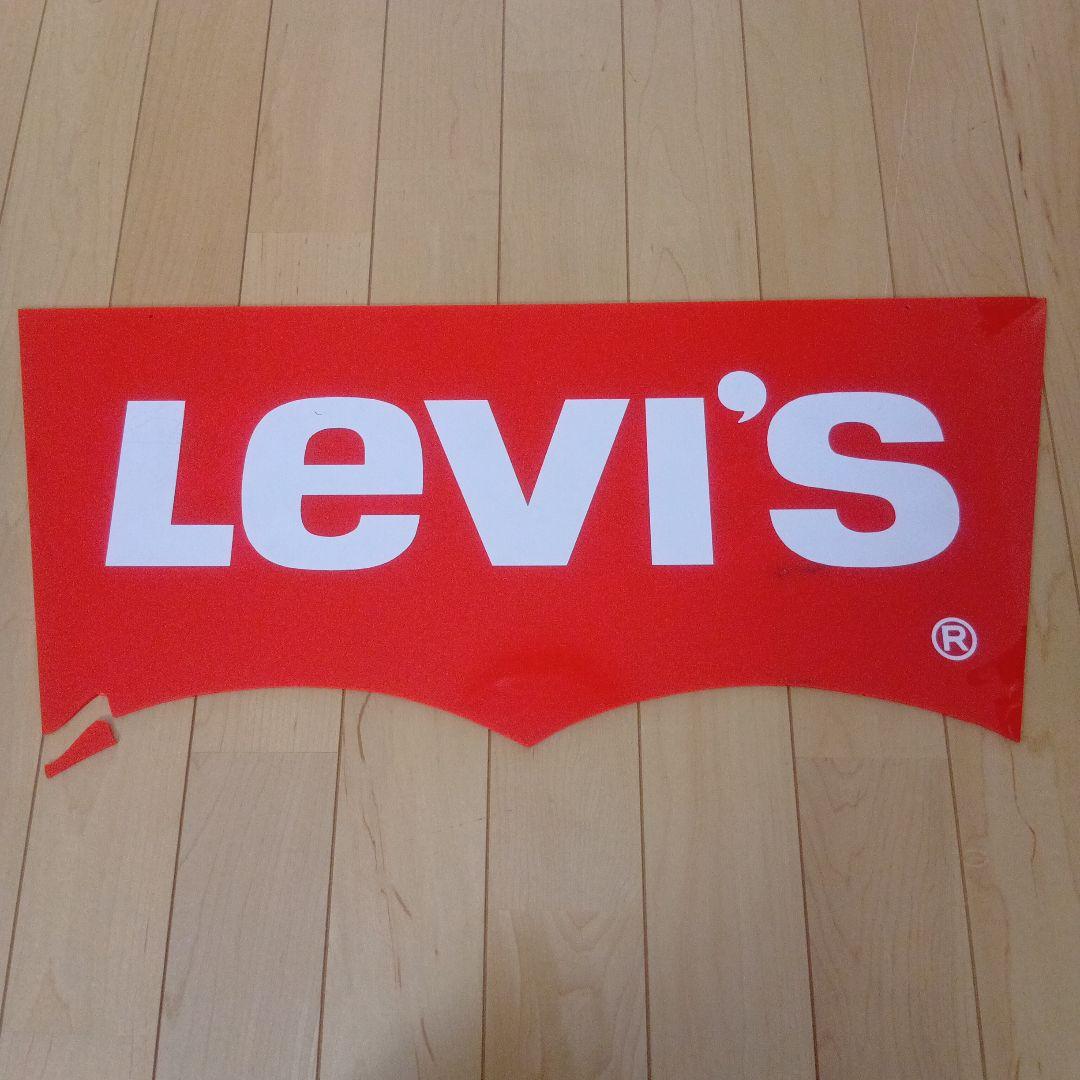 リーバイス サインボード アクリル ビンテージ 販促 80s 非売品 レア