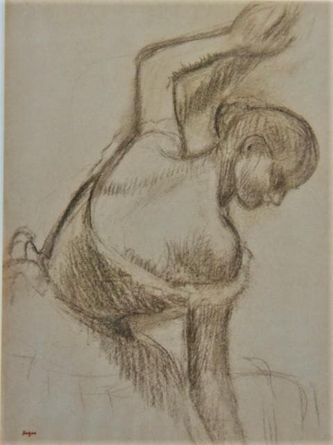 Edgar Degas、エドガー・ドガ、【DANSEUSE, BUSTE】