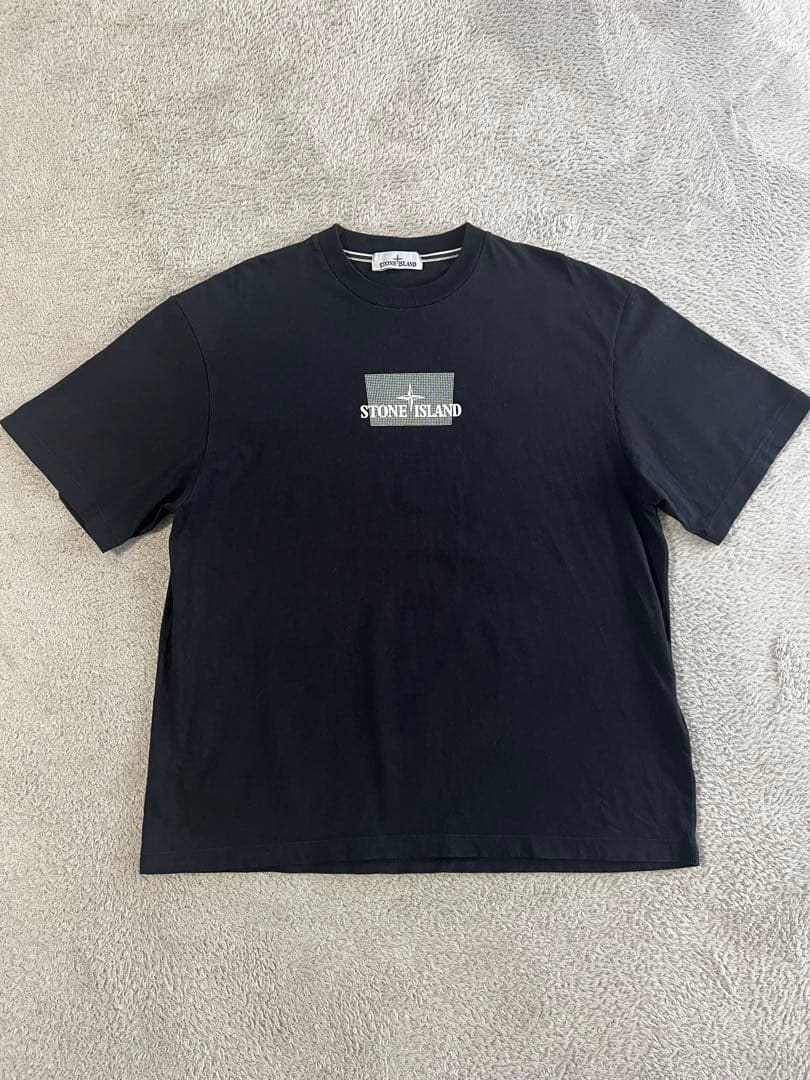 ショトスリブTシャツ'GRID'プリント21000