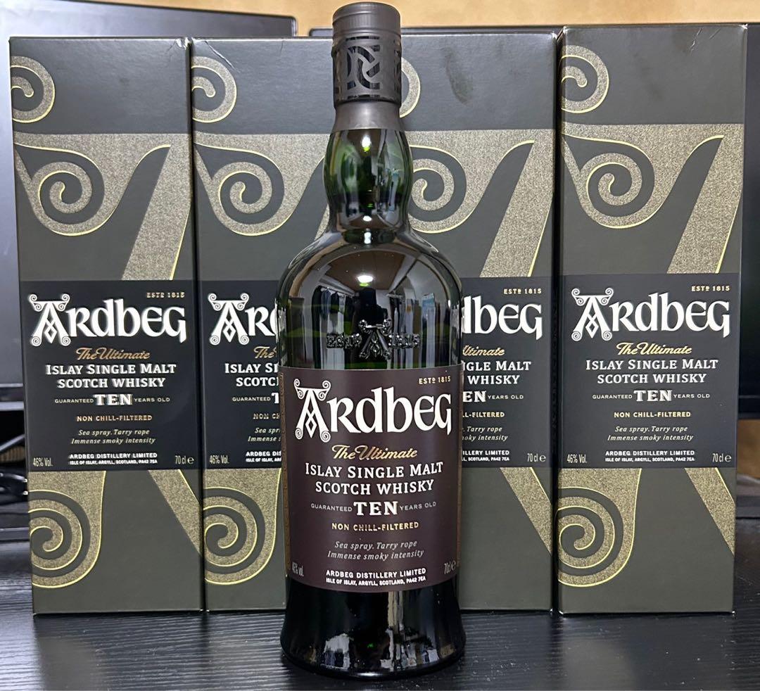 アードベッグ　ardbeg TEN 4本