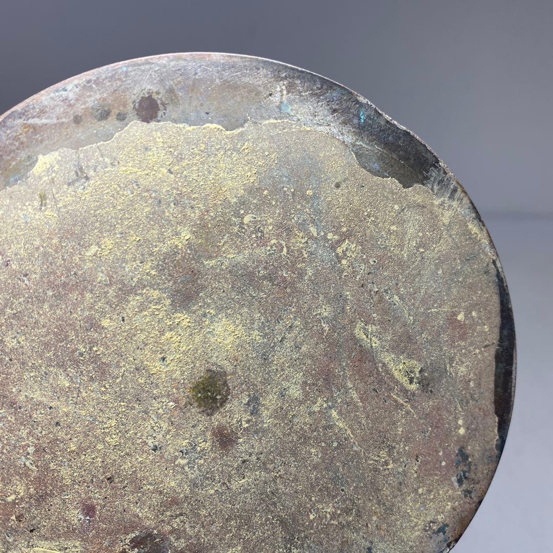 江戸時代　初期〜中期　古銅　古鏡B 230g 東さ7-0819①