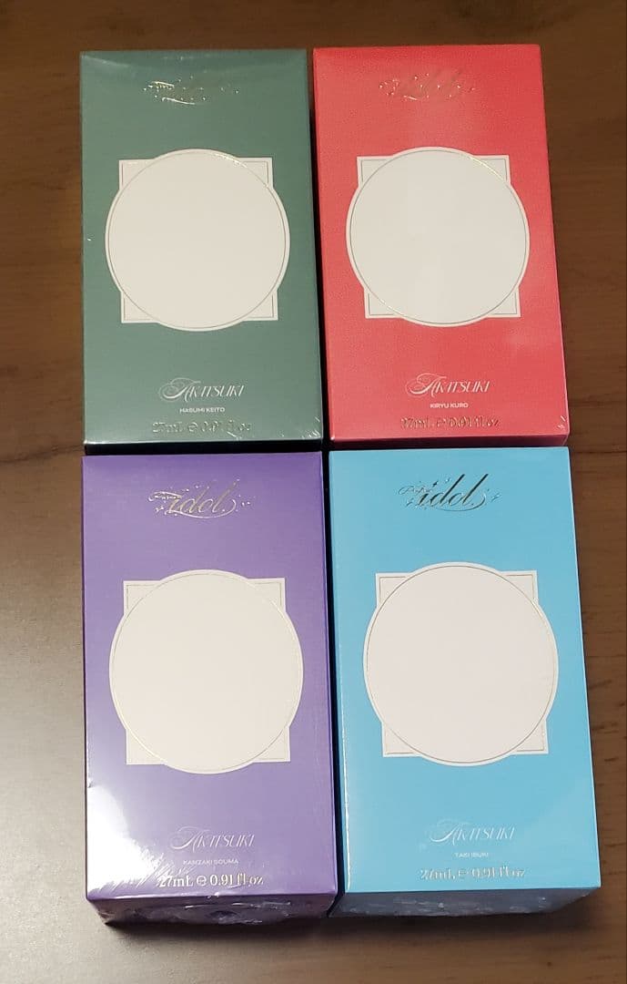 あんスタ 蓮巳敬人 鬼龍紅郎 神崎颯馬 滝維吹 香水 オードパルファム