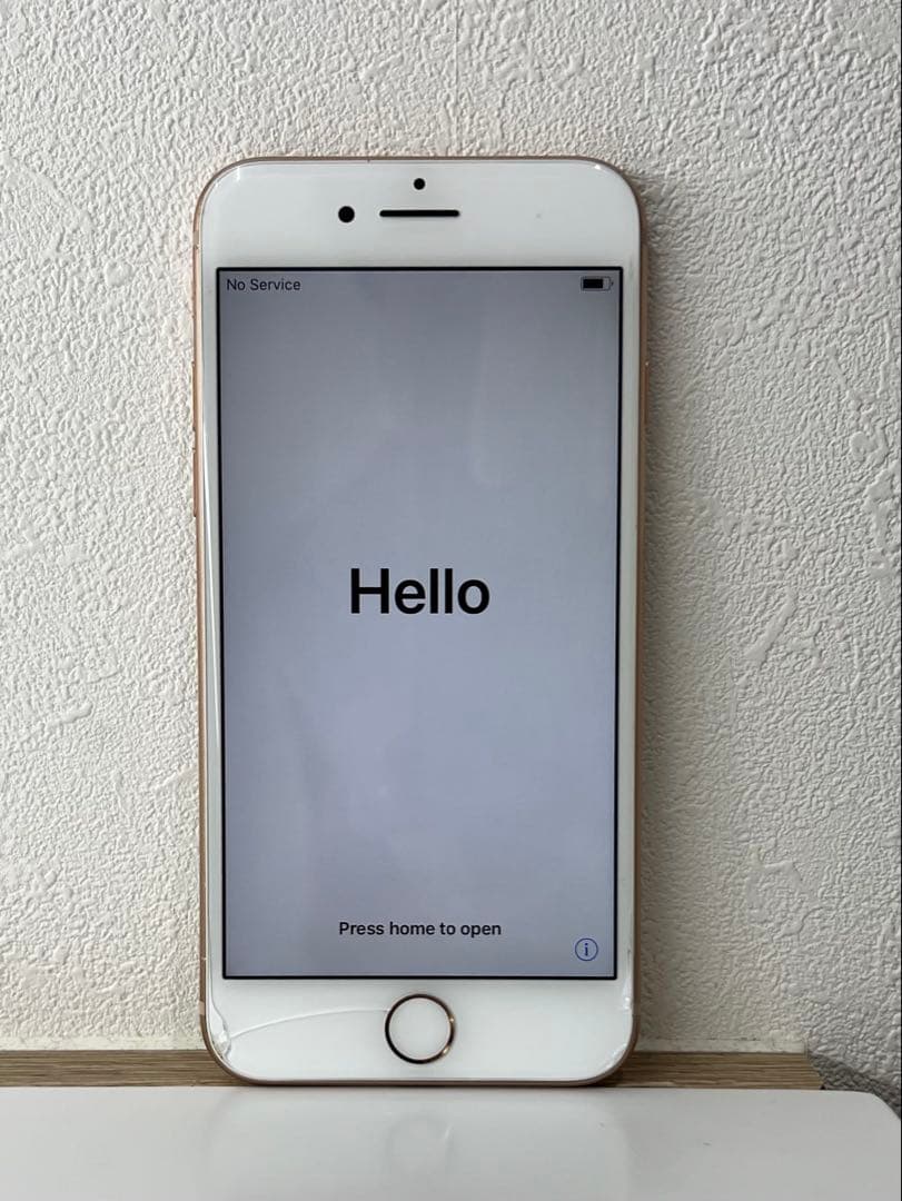 Apple iPhone8 ゴールド256GB ジャンク　動作問題なし