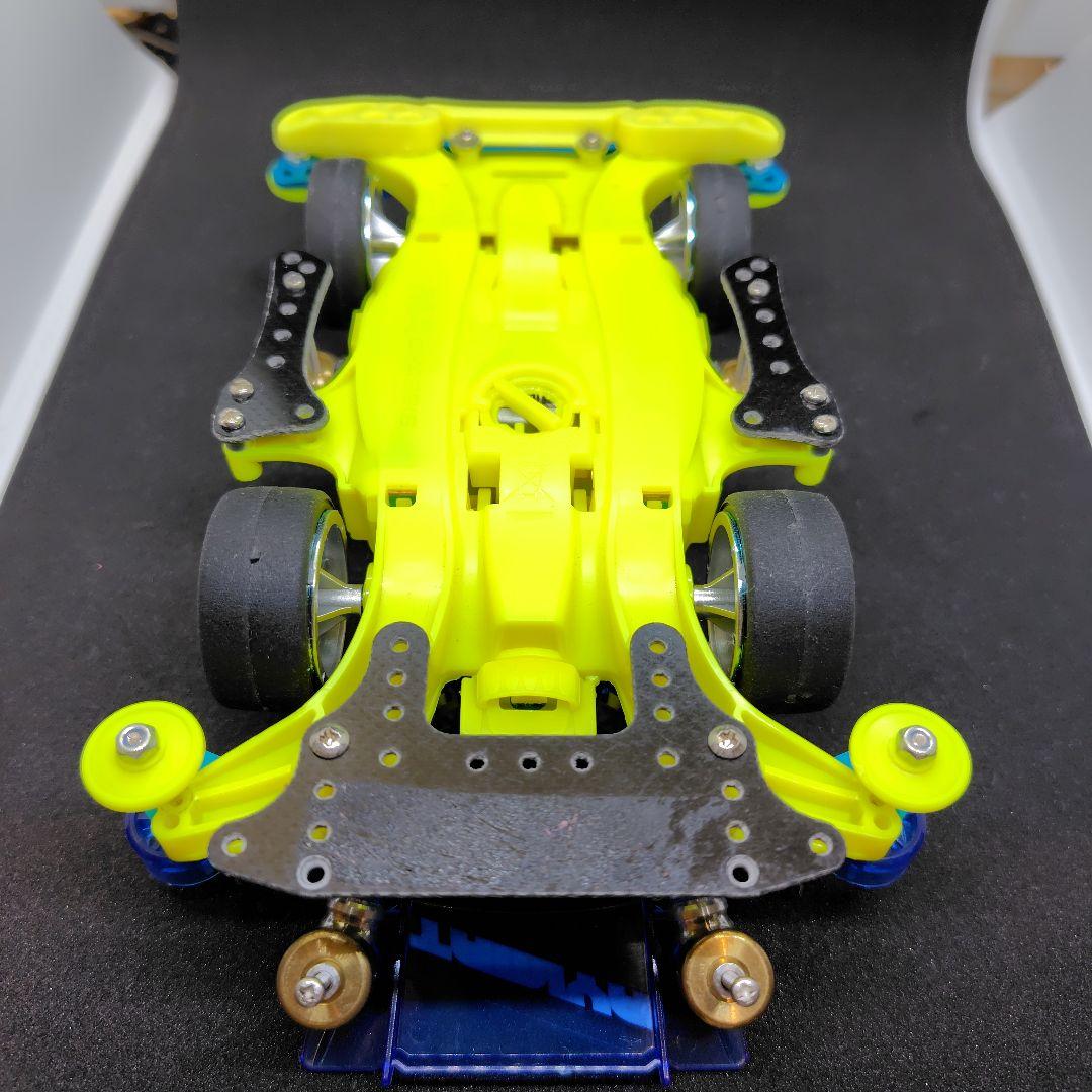 ミニ四駆完成品　シューティングプラウドスタークリアーブルースペシャル