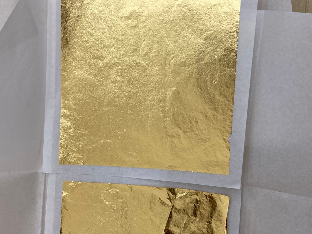 【遺品整理】歯科用金箔約0.17g×9枚1.53g相当