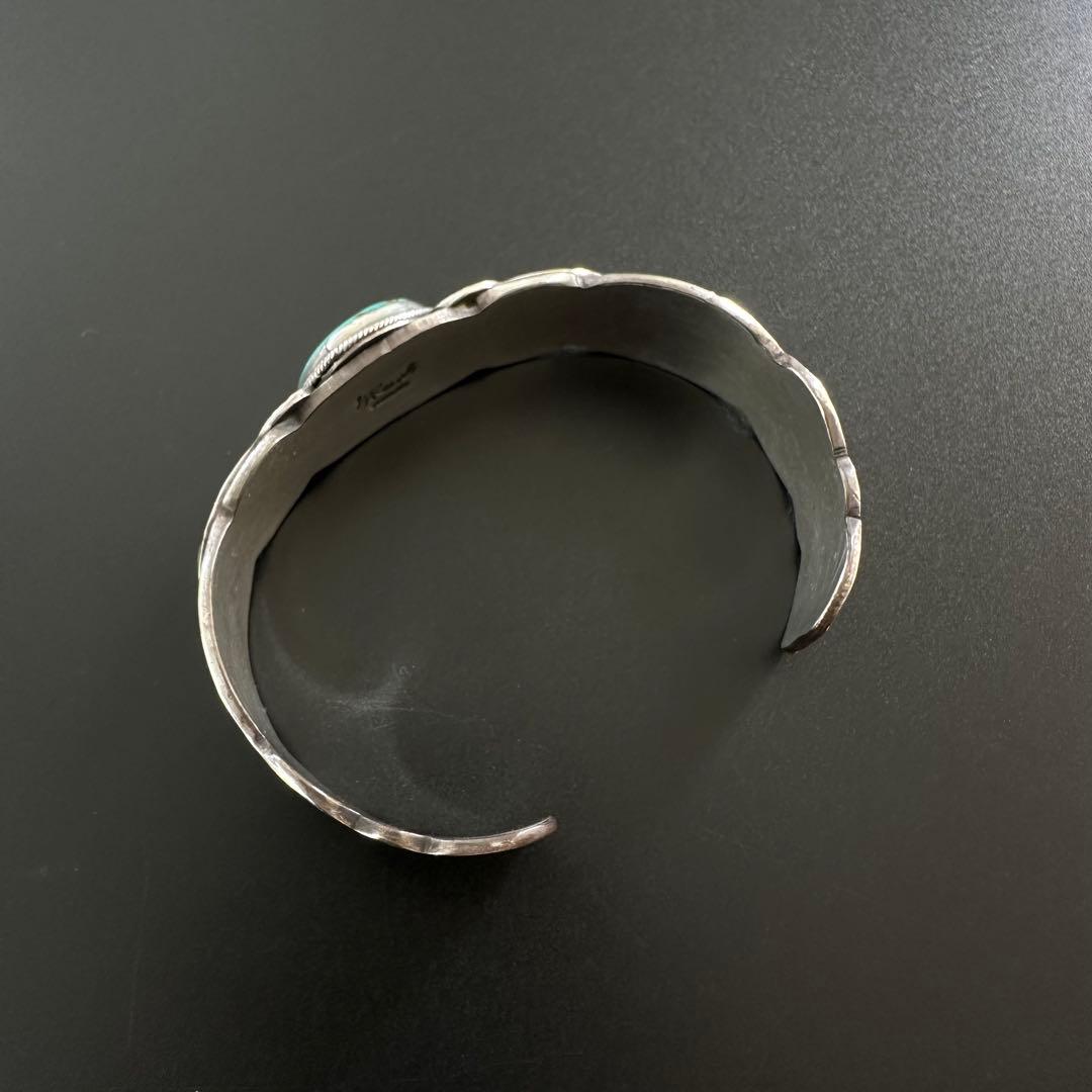 【美品】Navajo Gary Reeves イサカピークターコイズ バングル