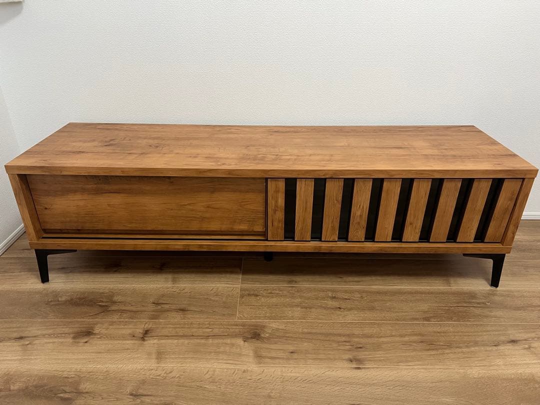 大川家具　幅143cm 日本製テレビボード TOT-006(東馬)