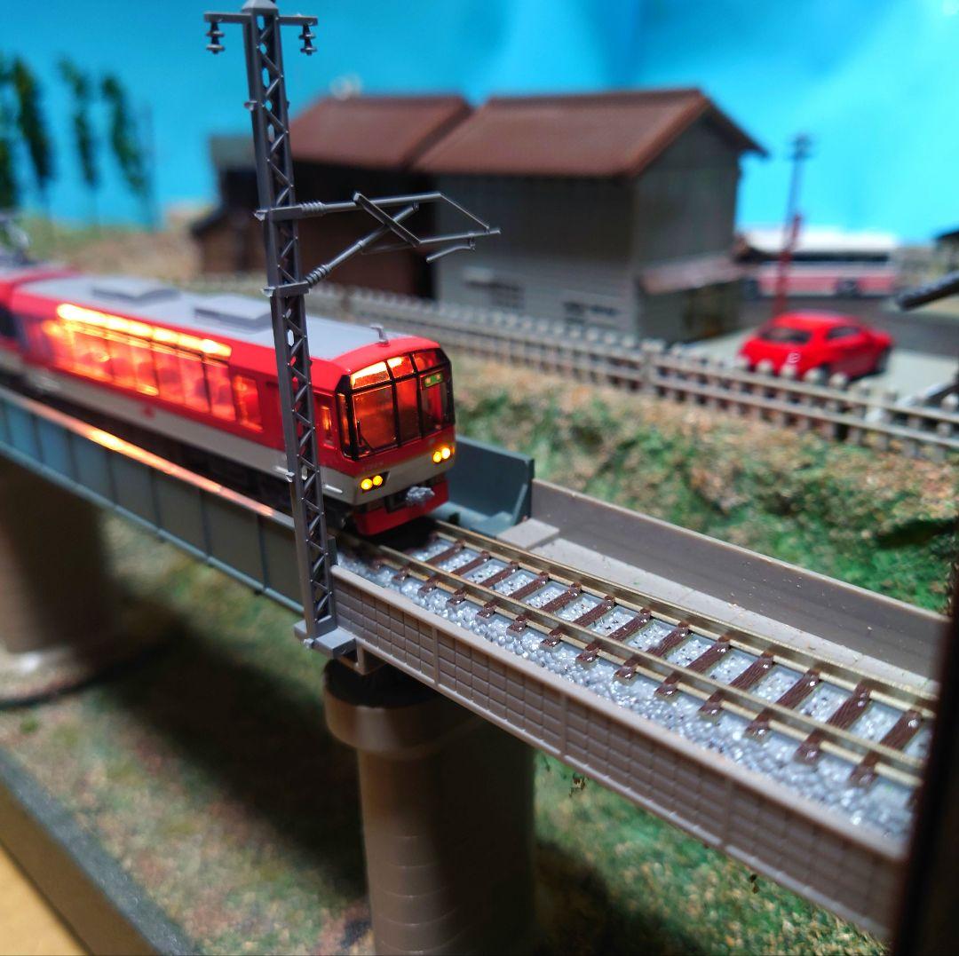 【動作品】鉄道模型ジオラマ完成品『Nゲージ』パワーバック付