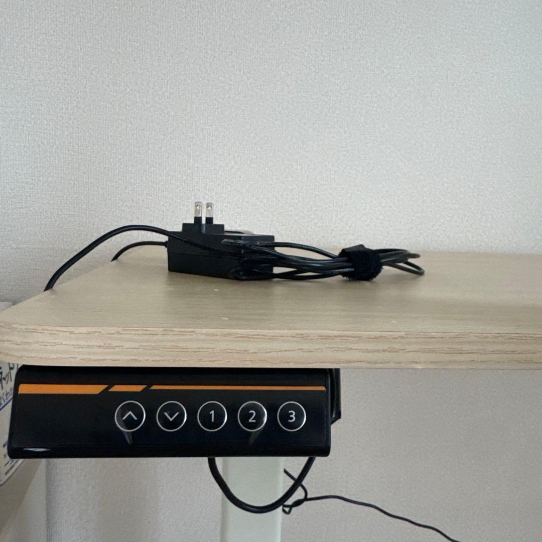 昇降式ライトウッドデスク