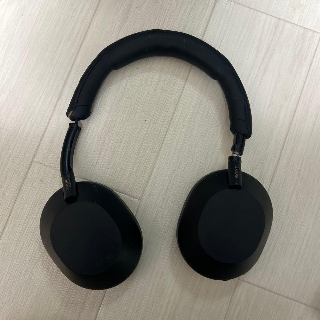 【ジャンク品】SONY WH-1000XM5 ブラック ワイヤレスヘッドホン