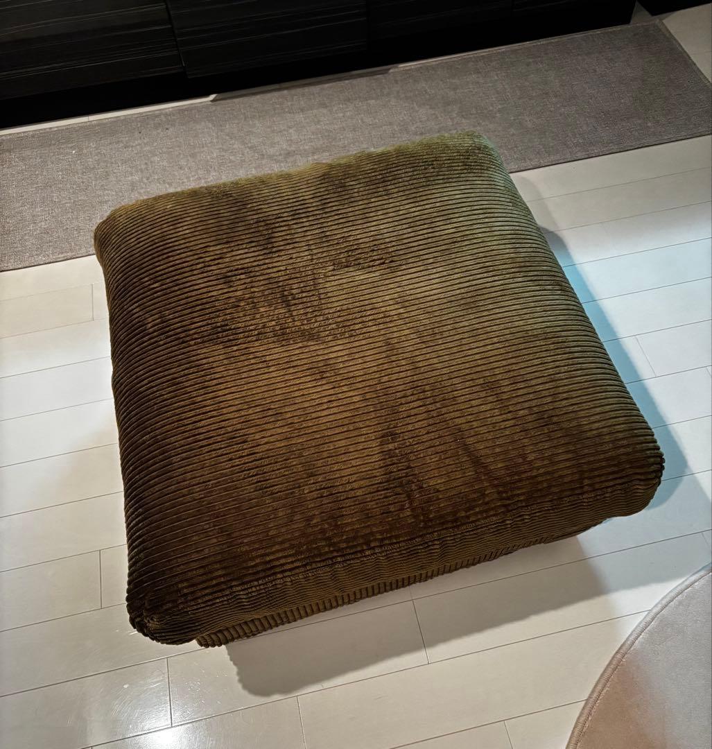 ReCENO. オットマンfolk オリーブ　コーデュロイ