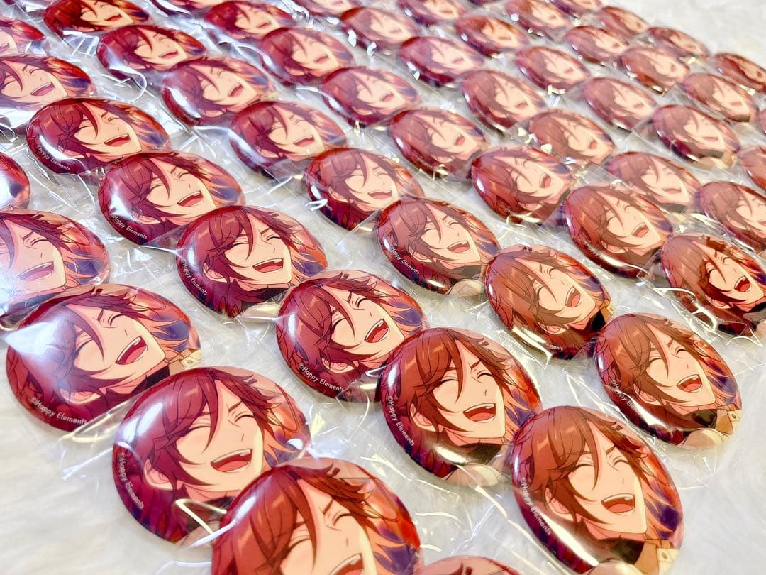 あんスタ フィーチャースカウト缶バッジ 三毛縞斑 82点