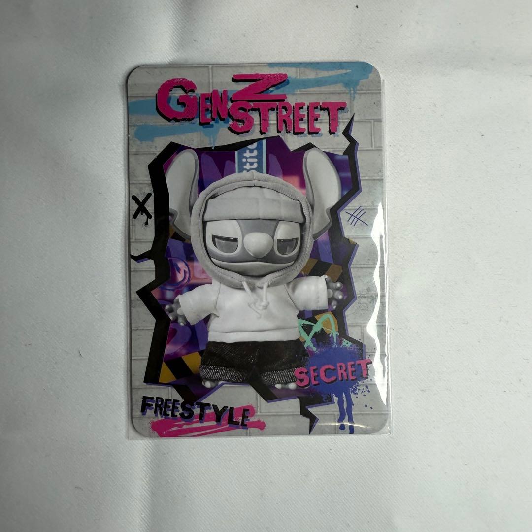 GENZ STREET スティッチ フィギュア MINISO シークレット　ID