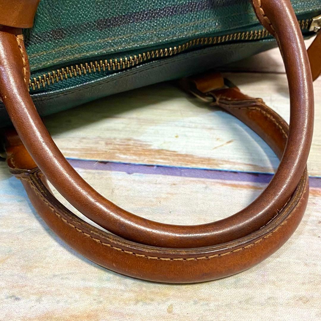 ポロラルフローレン　ハンドバッグ　ミニボストンバッグ　手提げ　チェック柄