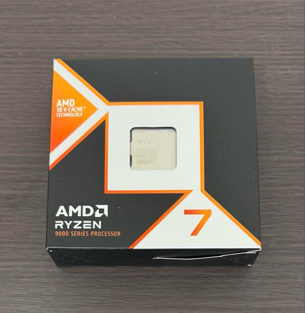 CPU amd ryzen7 9800x3d