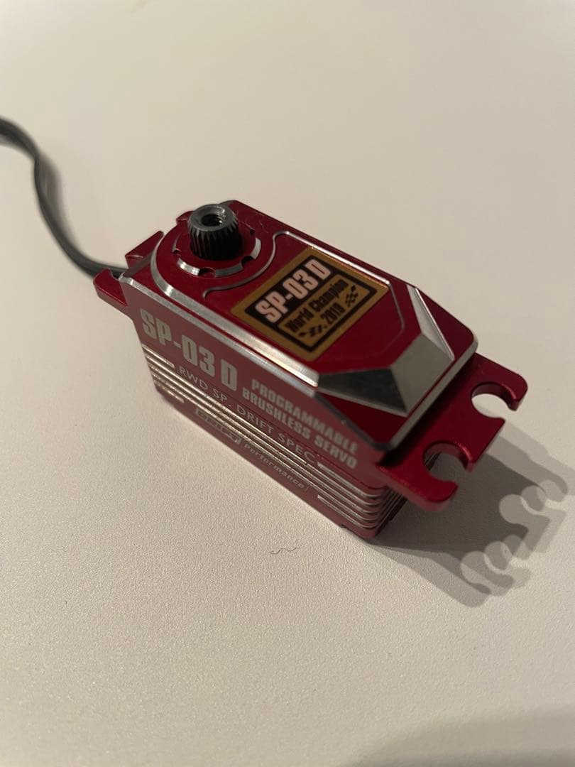 プログラマブルサーボ SP-03D レッド