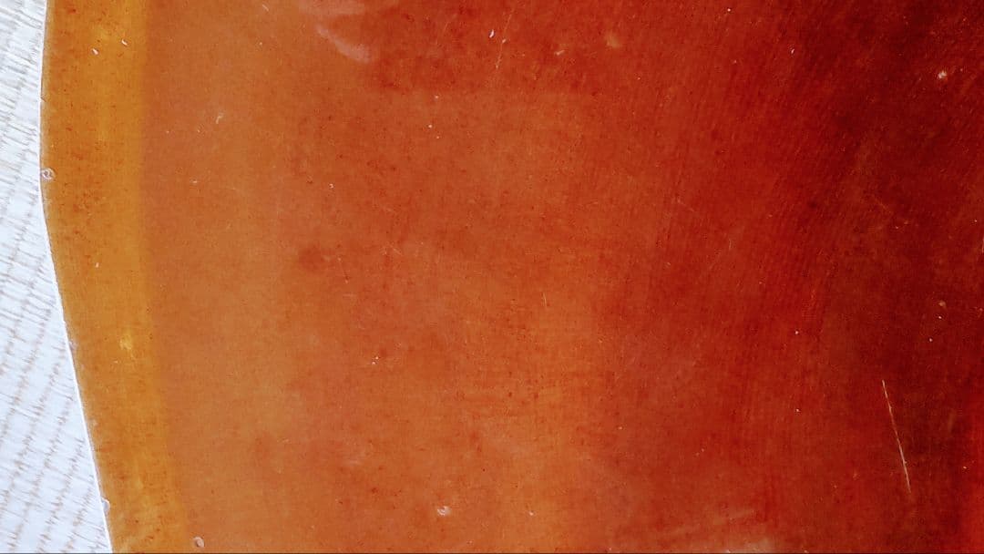 「使用後は室内にて、大切に保管していました」総玉杢欅テーブル／自伐自作part７