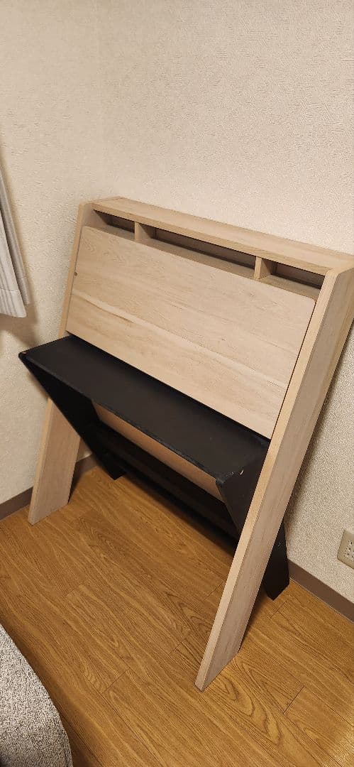 引取限定　折りたたみデスク スタイリッシュ 収納デスク エルフォルム 約幅84c