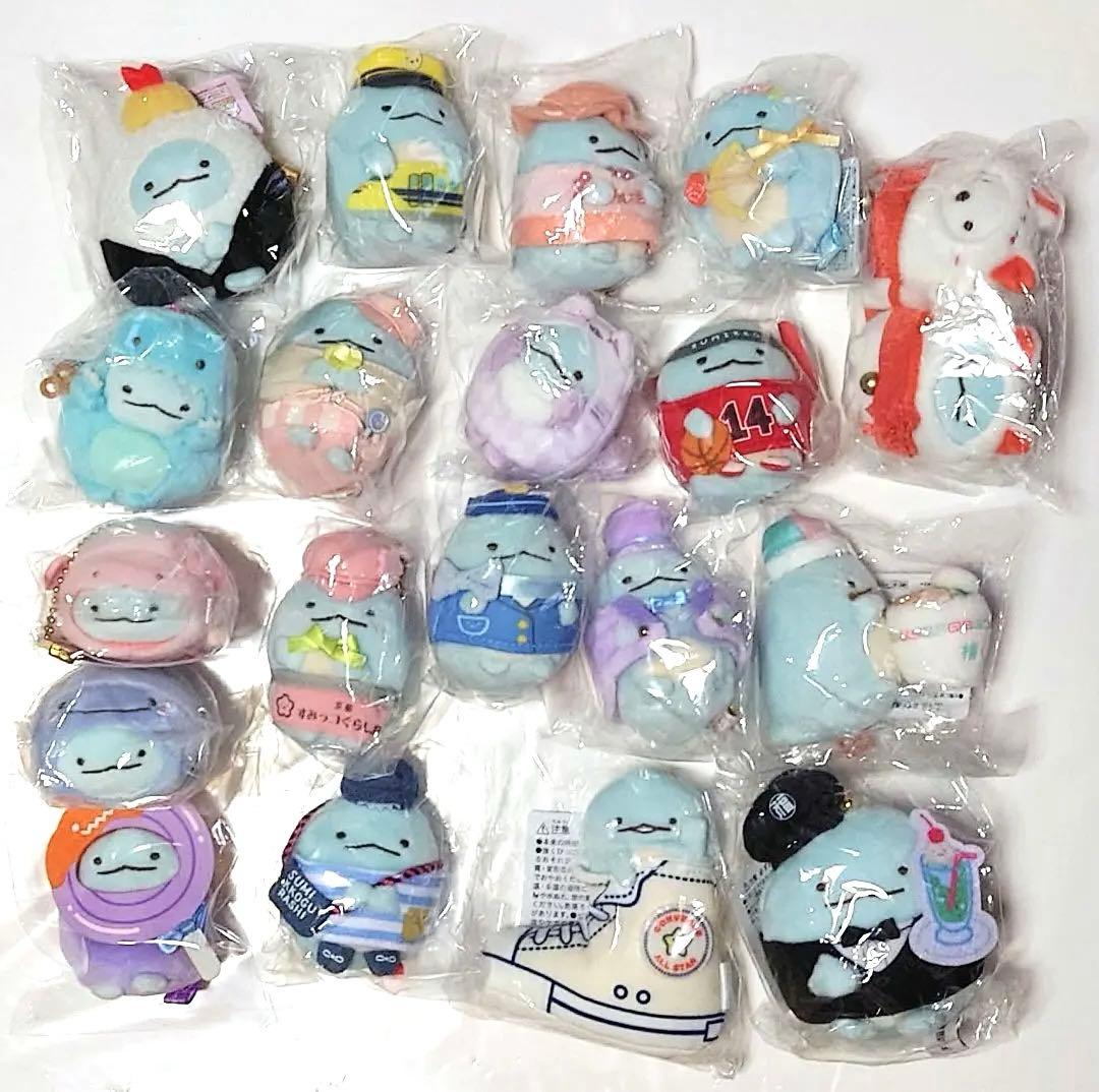 【すみっコぐらし】てのりぬいぐるみまとめ売り・とかげ多数【限定品・市販品etc】