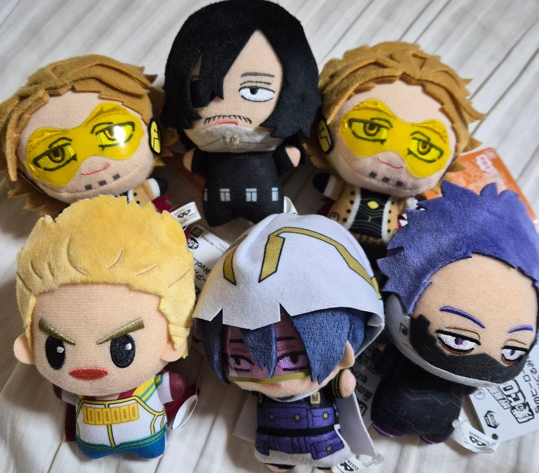 ノンジャンル アニメグッズ ちびぐるみ 鬼滅の刃 ヒロアカ 呪術廻戦 おねむたん