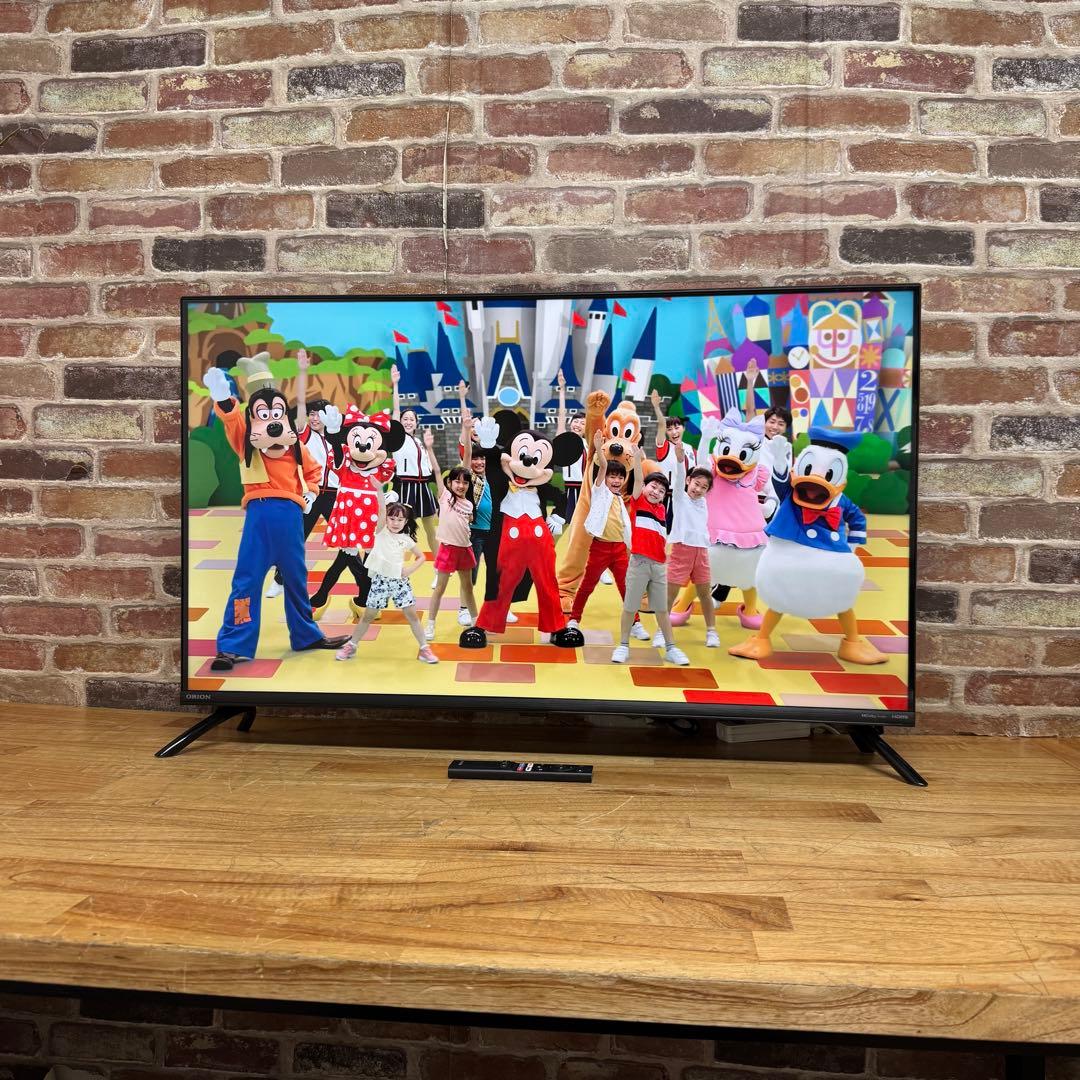 ORION 40インチ チューナーレス スマートテレビ SAFH401 アプリ○