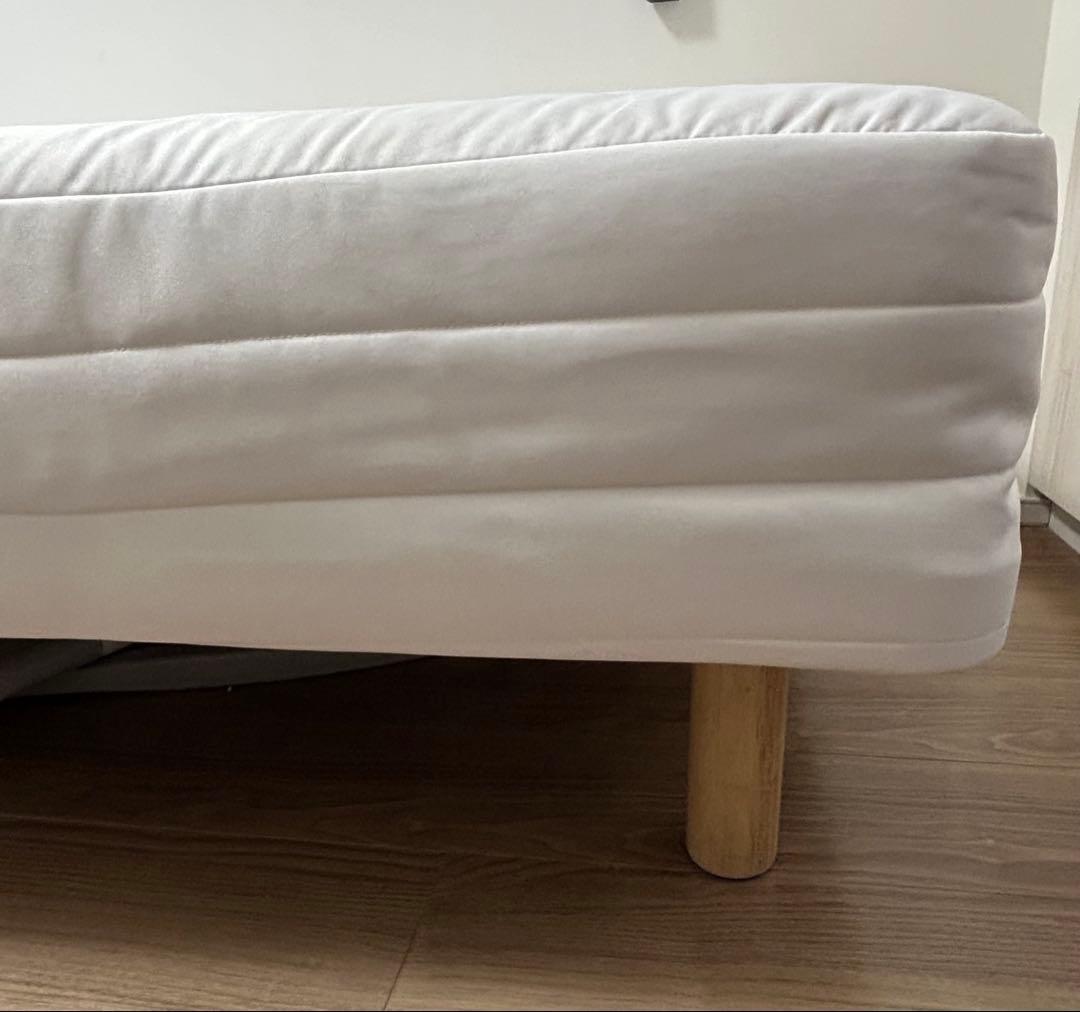 無印良品 脚付マットレス・高密度ポケットコイル・シングル