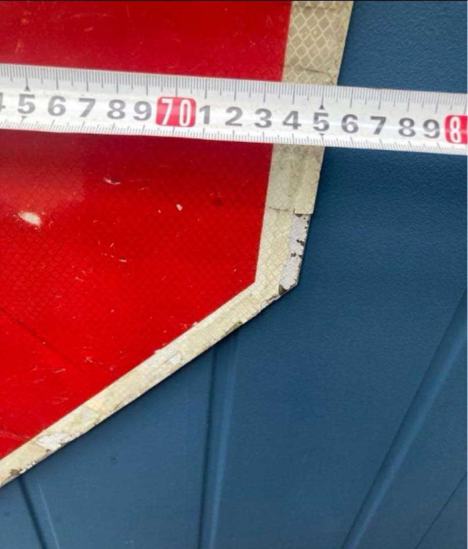 本物アメリカ標識STOP看板◇ガレージ雑貨PCフェンス倉庫ドライガーデン