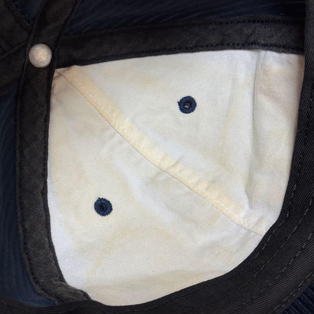 Supreme Corduroy Compact Logo 6-Panel 紺