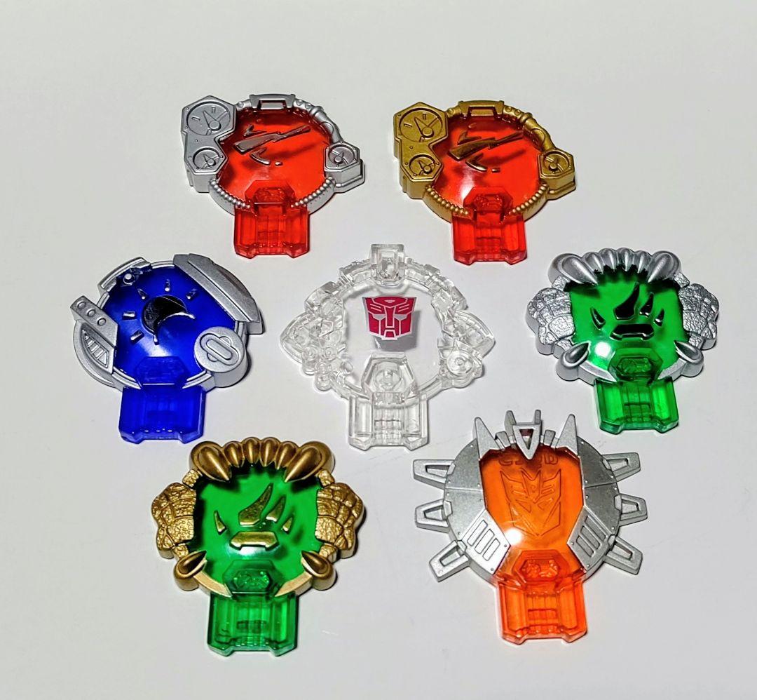 フォースチップ7個セットトランスフォーマーギャラクシーフォース