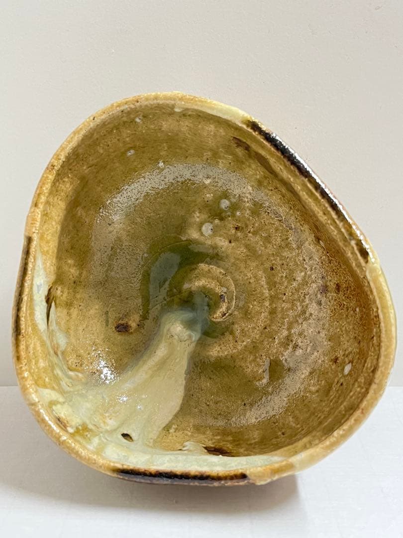 美濃焼の名工加藤勝之造 伊賀茶碗　未使用共箱値下げしました。