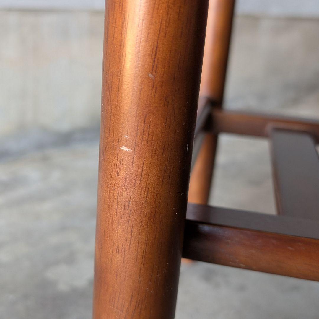 【古家具】カリモクのミッドセンチュリー調サイドテーブル　ナイトテーブル