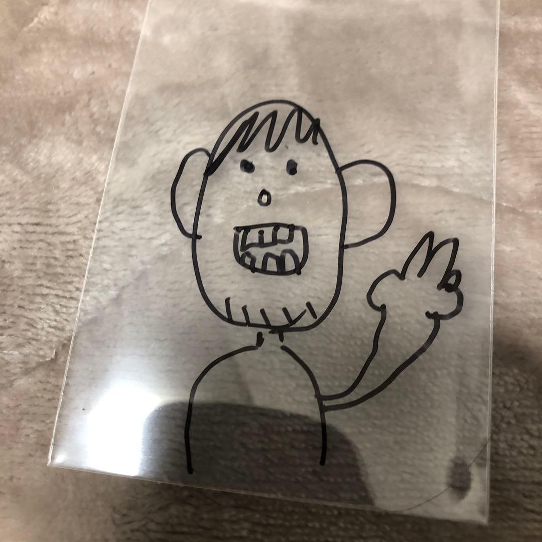 似顔絵付きスリーブ