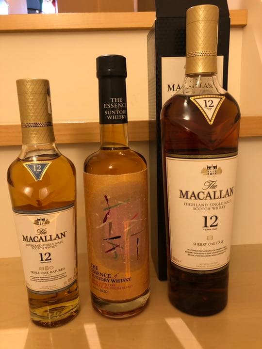 桜樽後熟、マッカランシェリーオーク、トリプルカスクハーフボトル