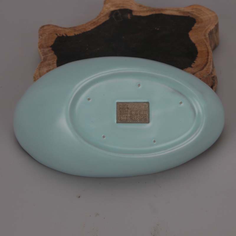 宋汝窯藍釉白鳥薫香炉 工芸品 美術品 置物