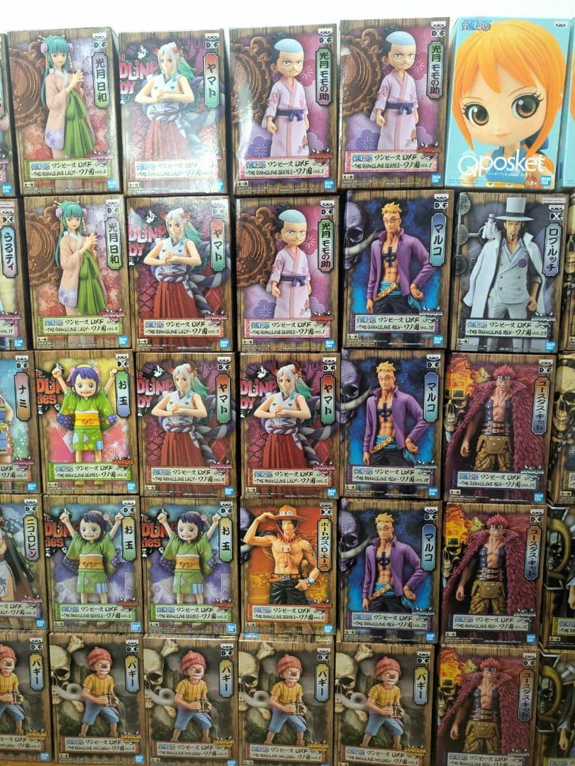 ワンピース ワノ国 DXF Qposket フィギュア 40体 まとめ売り