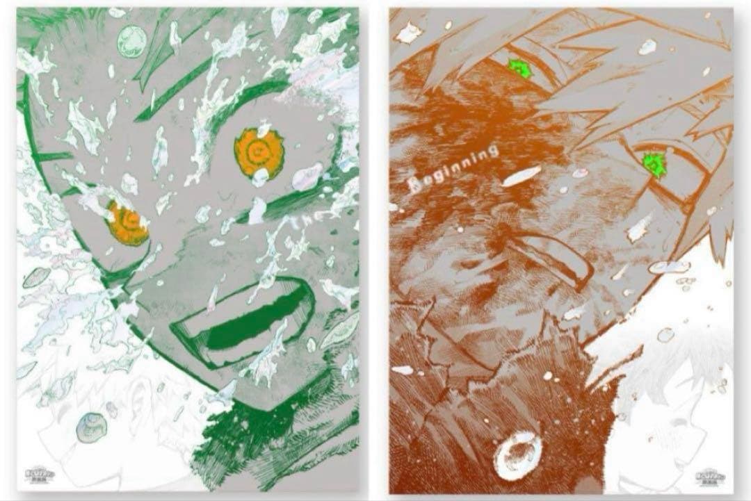 僕のヒーローアカデミア　A2ポスター　原画展