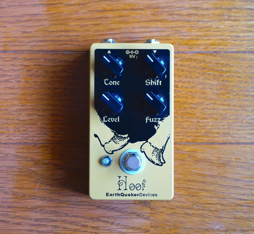 ギター earthquaker devices hoof fuzz