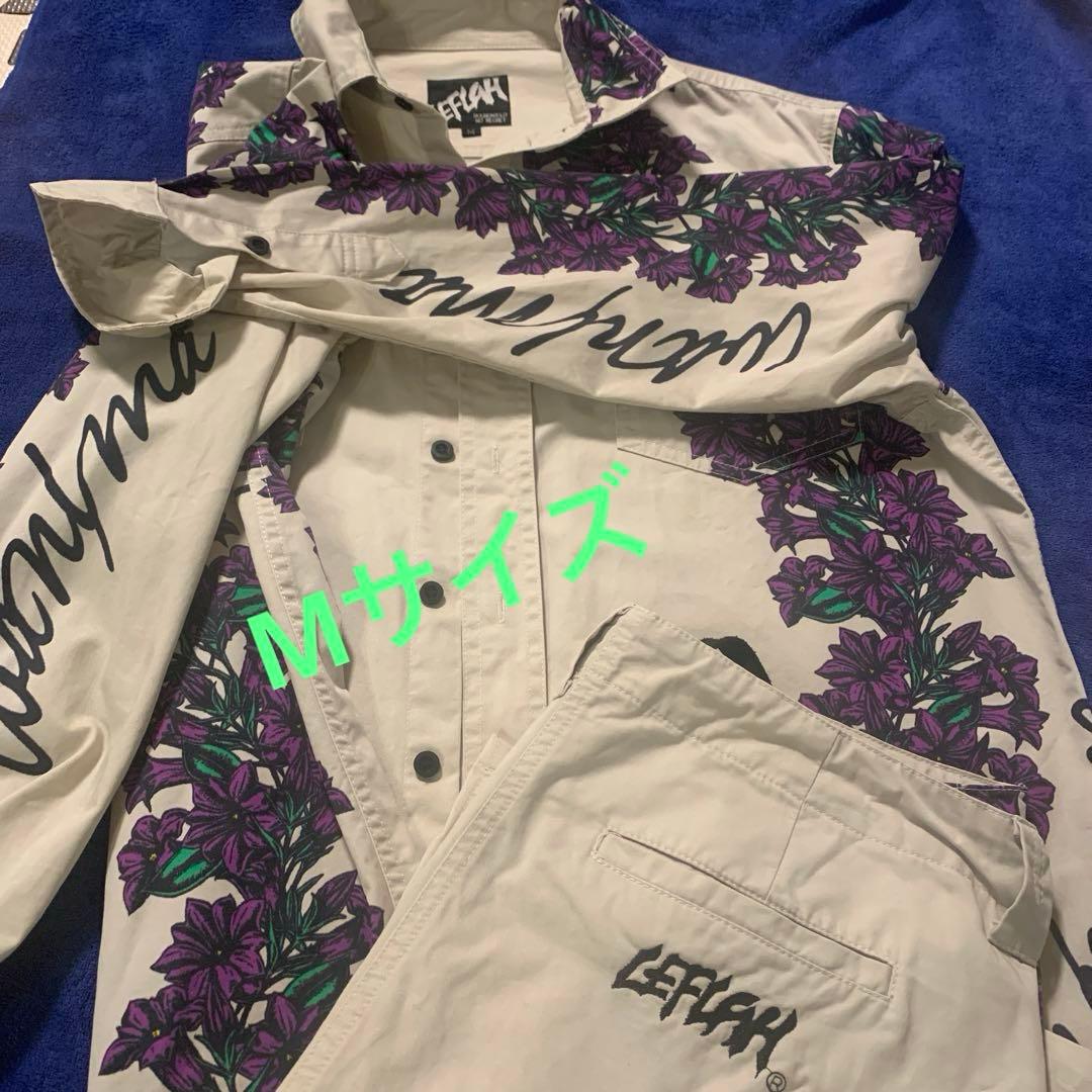 WANIMA×LEFLAH コラボ りんどう セットアップ【白】M