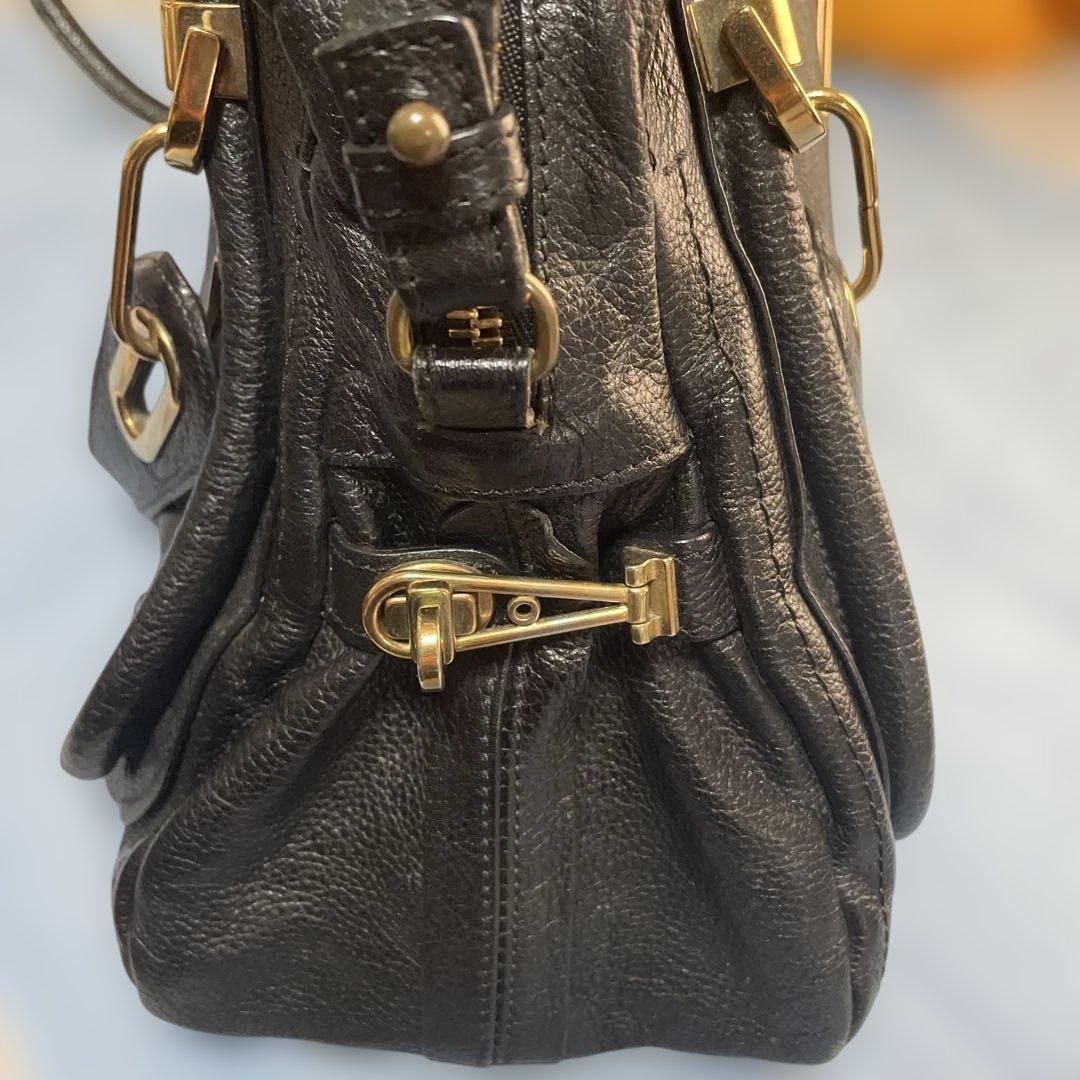 Chloe パラディショルダーバッグ　ブラック