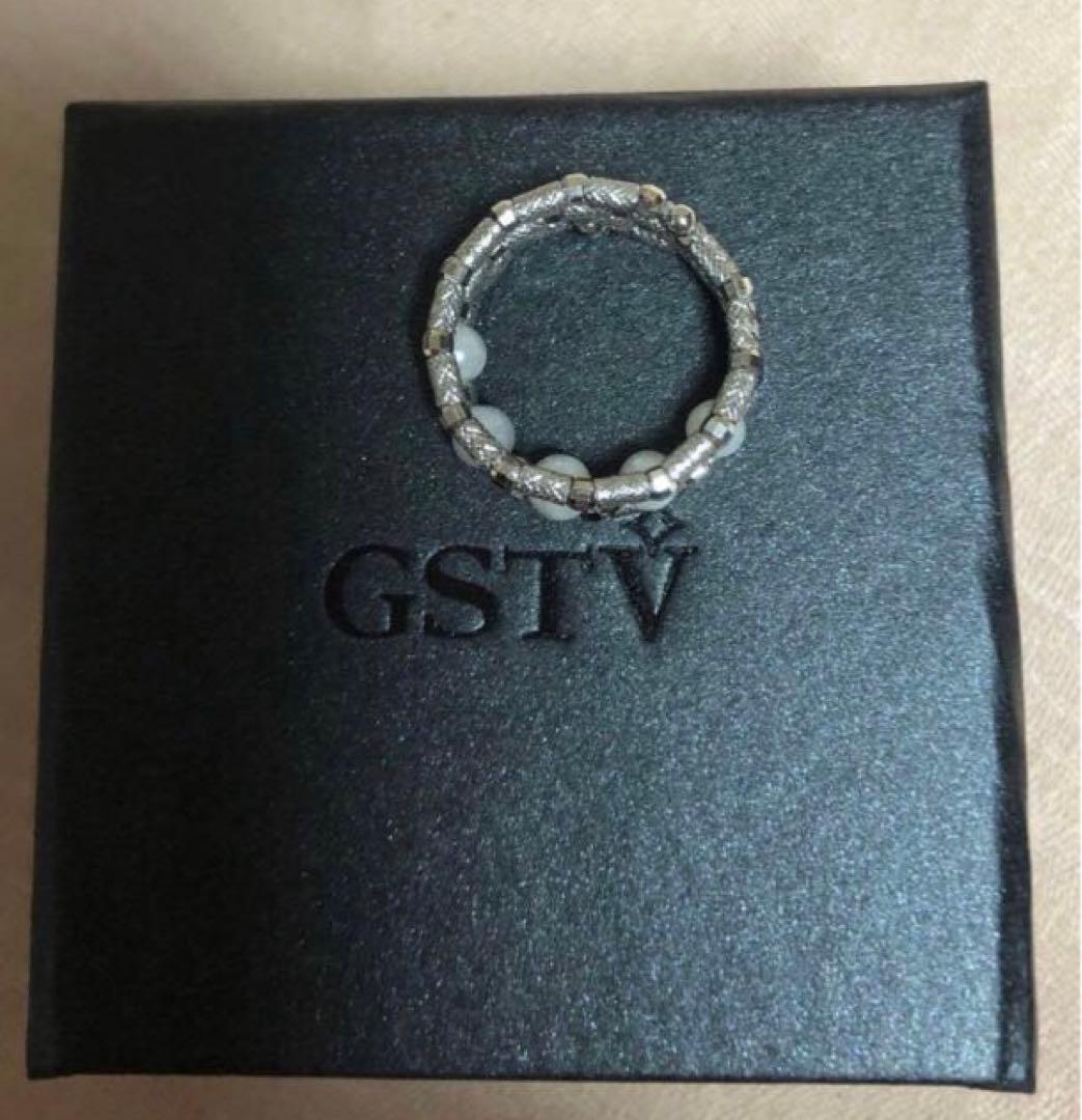 GSTV PT950 アコヤ真珠 フリーリング