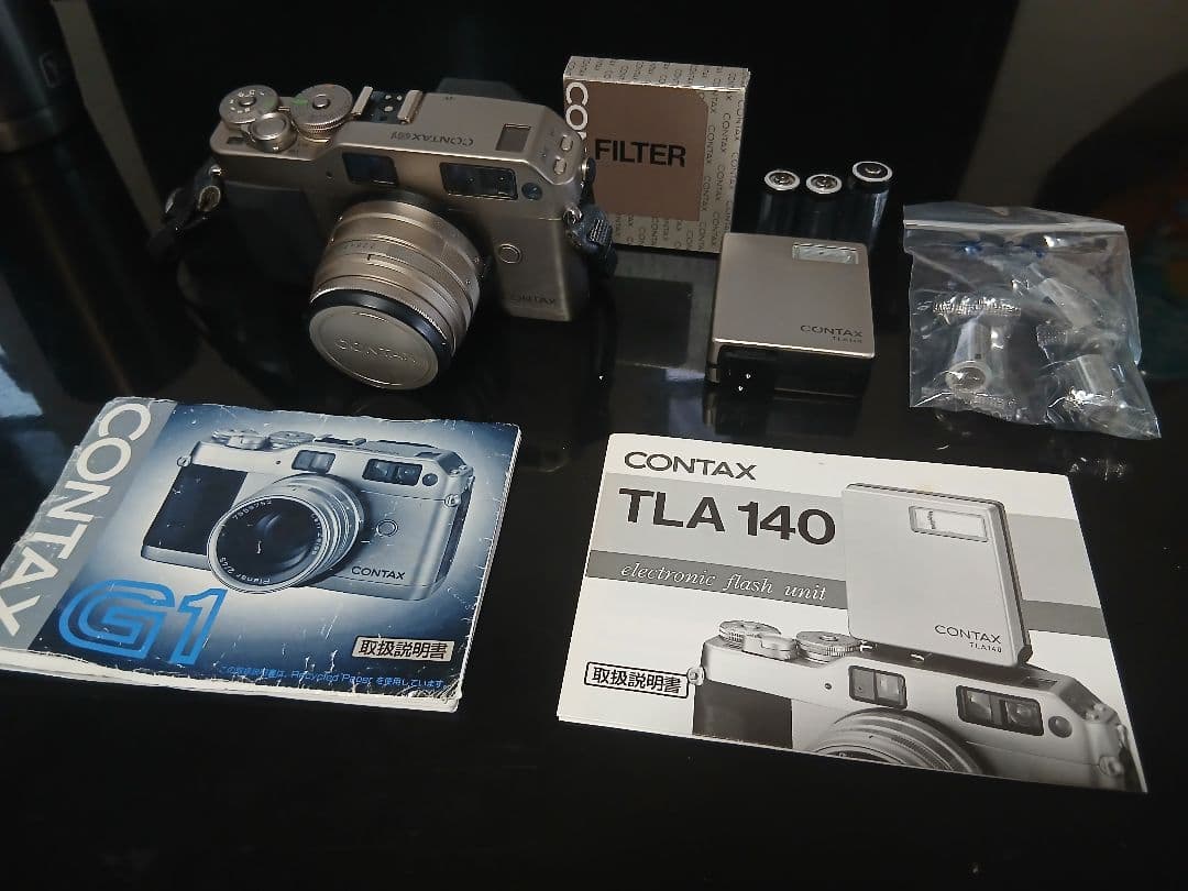 CONTAX G1 フィルムカメラ TLA 140付き