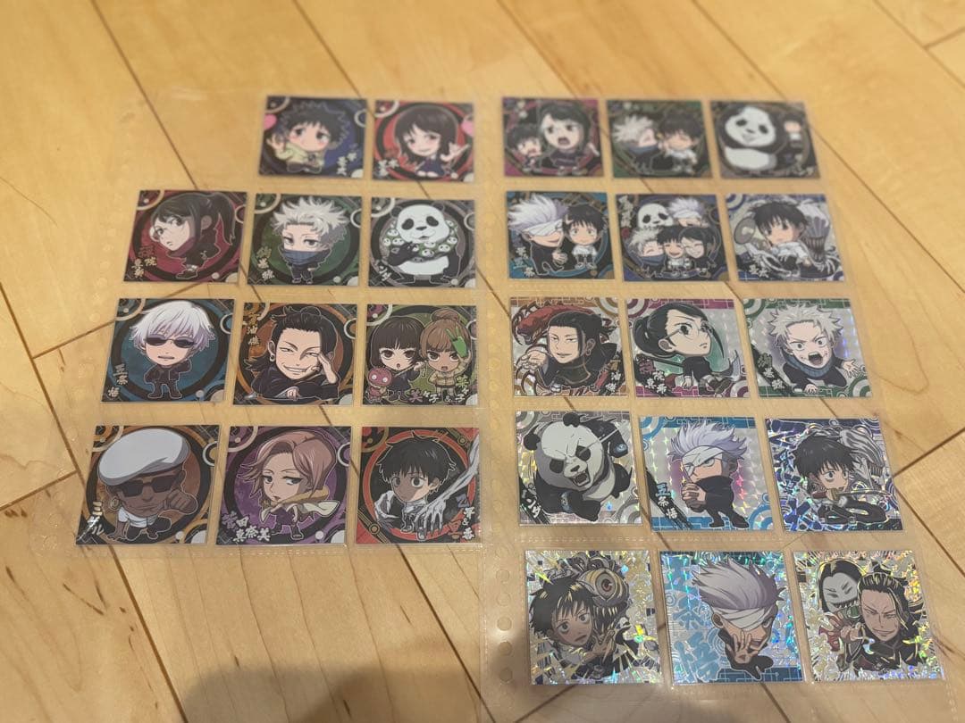 【美品】にふぉるめーしょん 呪術廻戦 シールウエハース 1〜8弾 フルコンプ