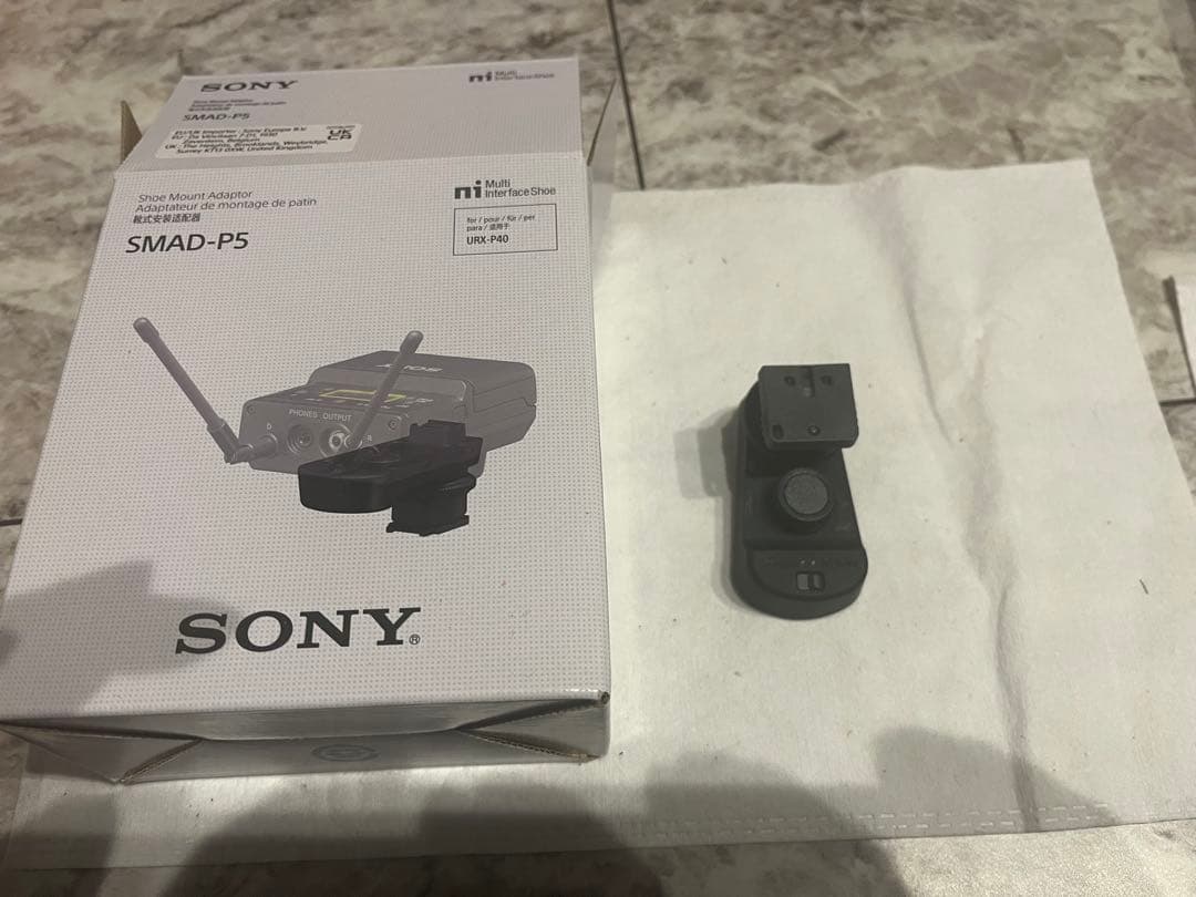 SONY UWP-D21＋ECM-MS2＋SMAD-P5 セットワイヤレスマイク