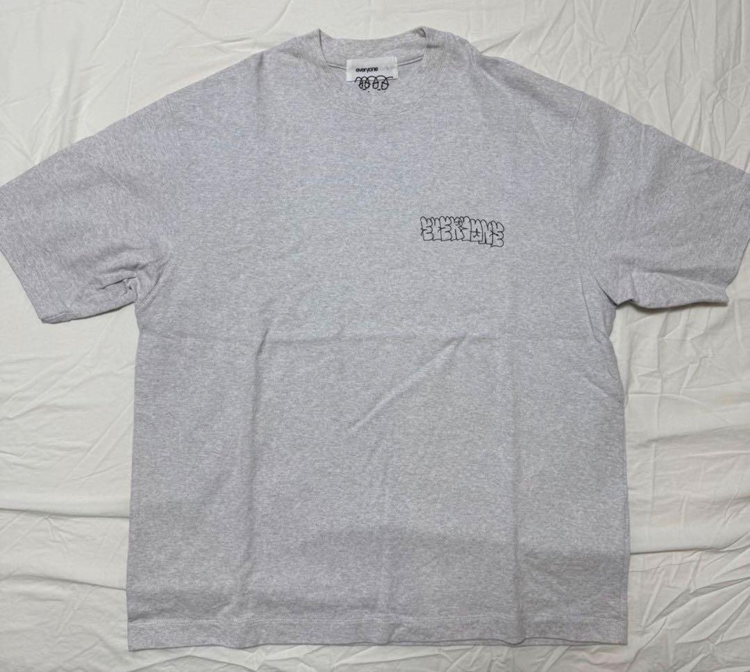 everyone j.30000 logo tee ショッパー(白) １枚つき