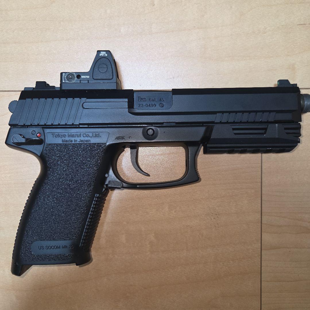 東京マルイ ソーコムmk23 ガンショップアングス0.9jカスタム